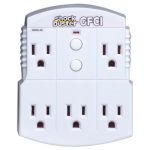 Tower Manufacturing GFCI 5 Outlet Adapter