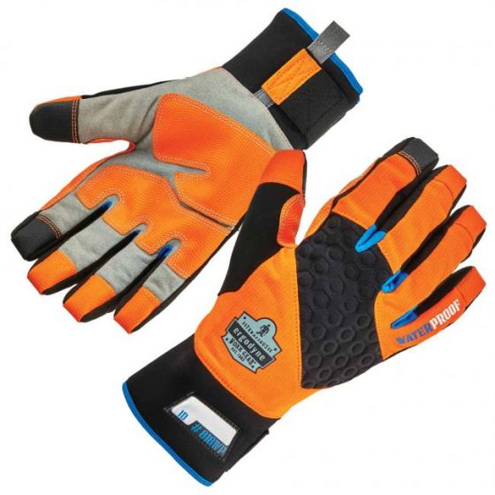 Waterproof warm work gloves on sale