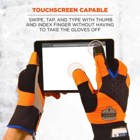 ProFlex® 818WP Thermal Waterproof Winter Work Gloves w/ Tena-Grip™