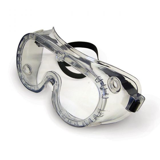 Chemical Splash Goggle NonVented w/ Adjustable Strap