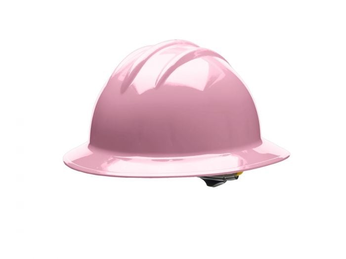 Pink full brim hard hat Clearance