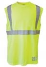 Caterpillar 1510291 Hi-Vis Sleeveless Tee - Hi-Vis Yellow