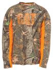 Caterpillar 1510321 Logo Camo Long Sleeve T-Shirt