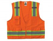 GloWear® 8248Z Type R Class 2 Two-Tone Surveyors Vest | 24065
