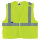 GloWear 8263FRHL Hi-Vis FR Safety Vest - Class 2, NFPA 70E, Mesh, Hook + Loop, Economy