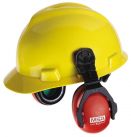 MSA Helmet-Mounted Earmuffs, XLS Cap Model (Discontinued)