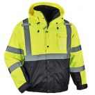 GloWear® 8381 3-in-1 Thermal High Visibility Jacket - Type R, Class 3, Quilted-Sleeves Bomber