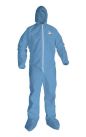 Kleenguard A65 Flame Resistant Coverall w/ Hood, Boots, Elastic Wrists & Ankles