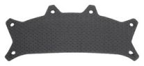 Blue/Gray Polyester Sweatband Moisture Wicking Pad For Use With Fas-Trac® III Suspension (10 PK)