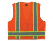 GloWear 8248Z Type R Class 2 Two-Tone Surveyors Vest