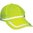 Glo-H1 High Vis Lime Reflective Baseball Cap