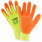 ERB PosiGrip Hi Viz Yellow Foam Nitrile Palm Coated Gloves - 12 Pack