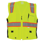 GLO-079 - FrogWear® HV - High-Visibility Mesh Polyester Surveyors Safety Vest