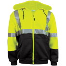 GLO-HS2 - FrogWear® HV - High-Visibility Yellow/Green Hooded Sweatshirt