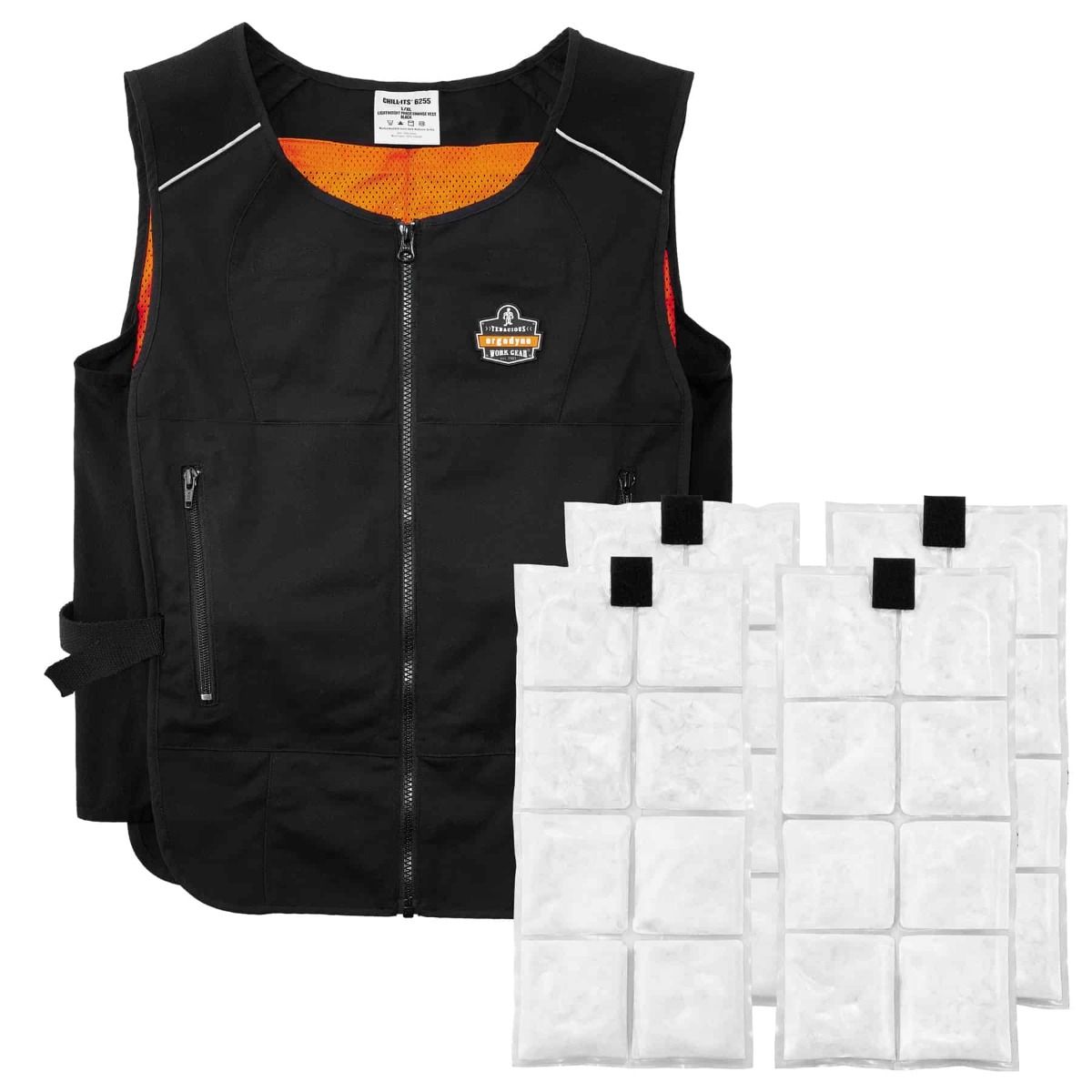 Chill Its 6260 Lightweight Phase Change Cooling Vest with Packs
