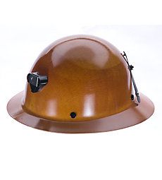 English Plastic oz 454664 Tan Skullgard Phenolic Full Brim Hard Hat with Staz On 4 Point Pinlock Suspension 7.4 x 11.4 x 6.2 MSA 15.34 fl Mine Safety Appliances 