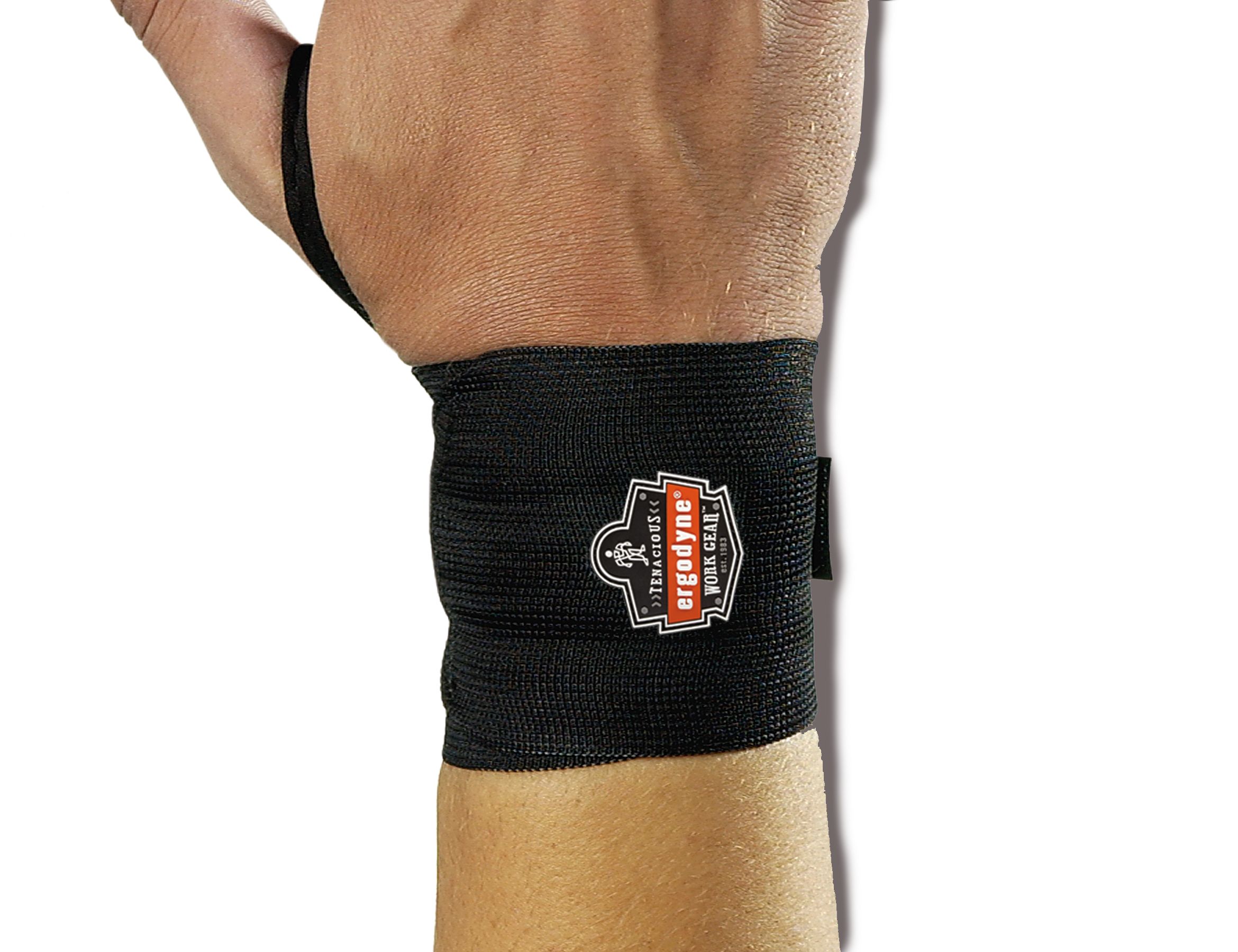 Ergodyne Proflex 4000 Wrist Support Wrist Brace Small Right Hand Black