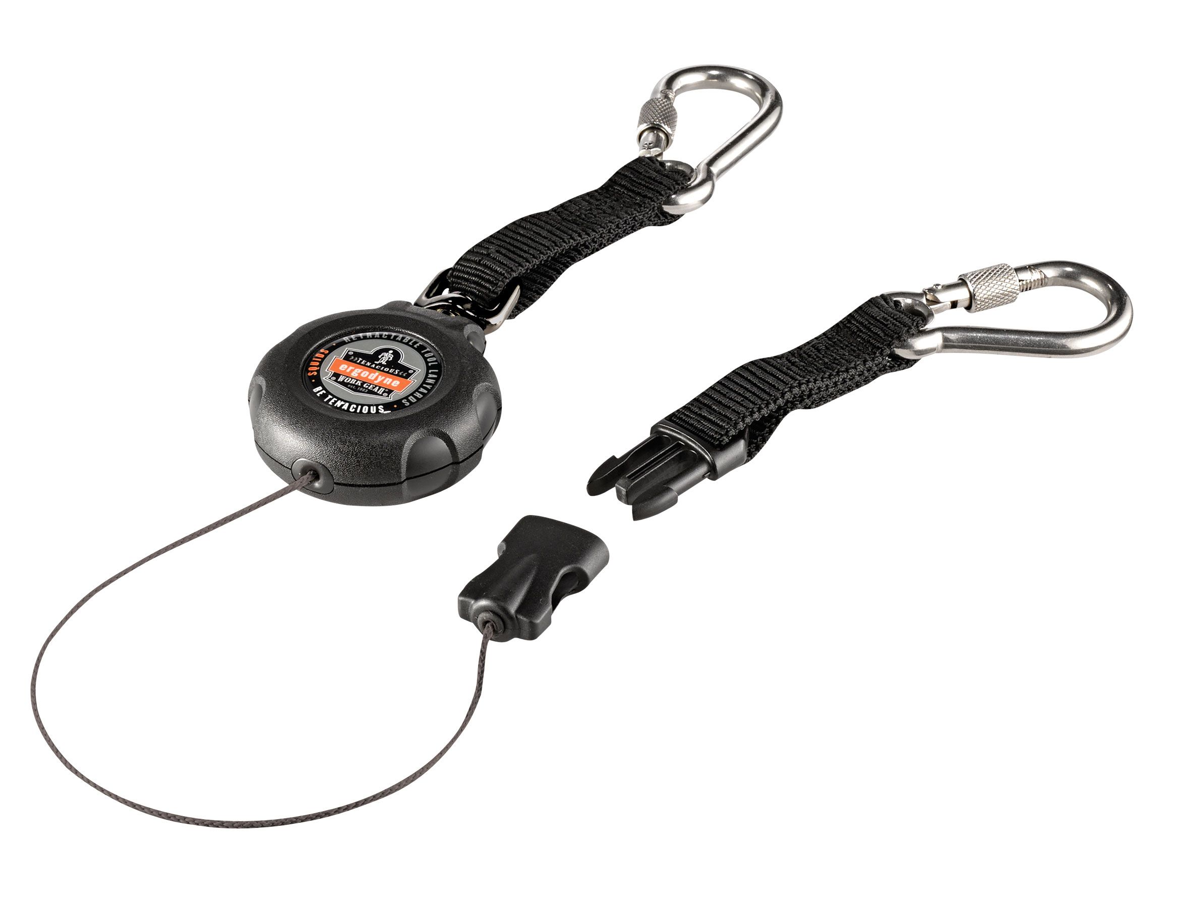 Squids® 3000 Retractable Dual SS Carabiner