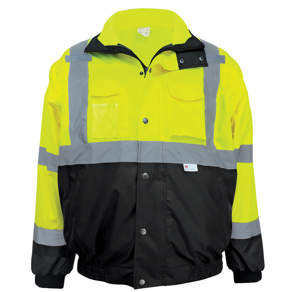 GLO B2 FrogWear HV High Visibility Eight in One Winter Bomber Jacket