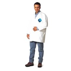 DuPont Tyvek Lab Coat with Snap Front (no pockets) - 30 Pack