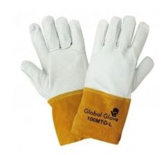 100MTG - Premium Grain Cowhide Mig/Tig Welder Gloves 