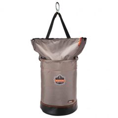 Arsenal® 5973 Large Nylon Hoist Bucket Tool Bag - D-Rings, Zipper Top