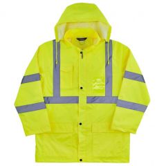 Glowear® 8366 Lightweight Hi-Vis Rain Jacket - Type R, Class 3