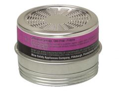 MSA Threaded Organic Vapor/P100 Cartridge, 6 in pkg