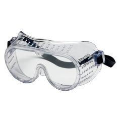Perforated Economy Goggle w/ Adjustable Rubber Strap