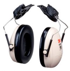 3M Peltor Optime 95 H6P3E ABS Helmet Mount Earmuffs