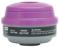 North Organic Vapor & P100 Cartridge - 2 Pack