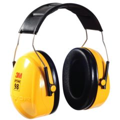 3M Peltor Optime 98 Headband Earmuffs