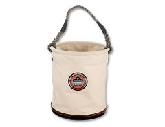 Arsenal® 5733 White Plastic Bottom Bucket