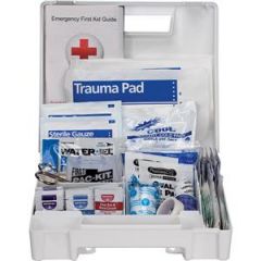 25-Person, 89-Pc ANSI A First Aid Kit, Plastic