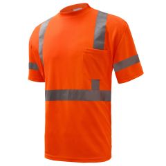 GSS Safety Class 3 Short Sleeve T-Shirt, Orange