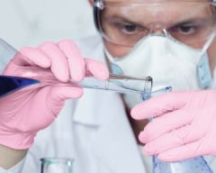 SHOWA N-DEX 6205PF Nitrile Disposible Exam Gloves; 50 Pairs/Box