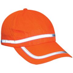 Glo-R1 Hi Vis Orange Reflective Baseball Cap