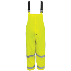 GLO-1700 - FrogWear® HV - High-Visibility Yellow/Green Rain Bibs