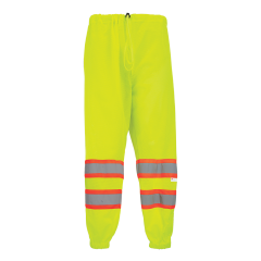 GLO-2P - FrogWear® HV - High-Visibility Mesh Polyester Safety Pants