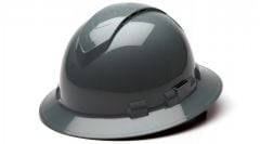 Pyramex Ridgeline Full Brim Hard Hat Vented 4-Point Ratchet