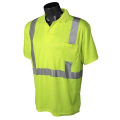 Radians ST12 Class 2 High Visibility Safety Short Sleeve Pol