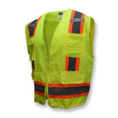 Radians SV62 Type R Class 2 Surveyor Heavy Duty Solid Twill Safety Vest